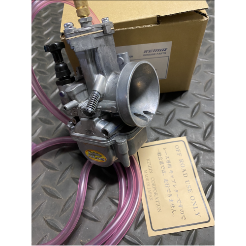 NEW GENUINE KEIHIN PWK 28 CARBURETOR (LEFT IDLE ADJUSTMENT)